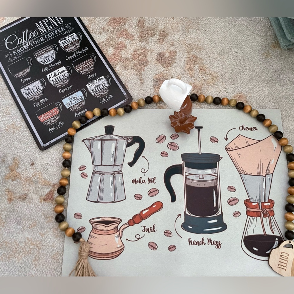 Coffee bar decor bundle